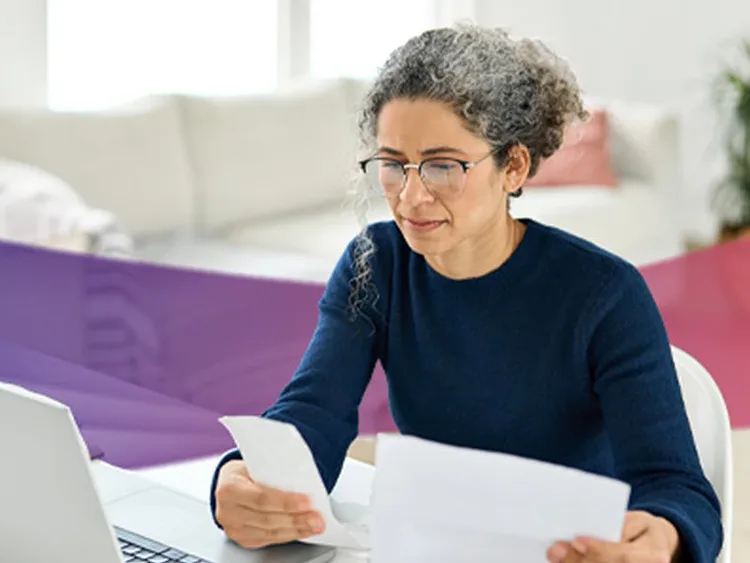 A man is searching tablet in his phone